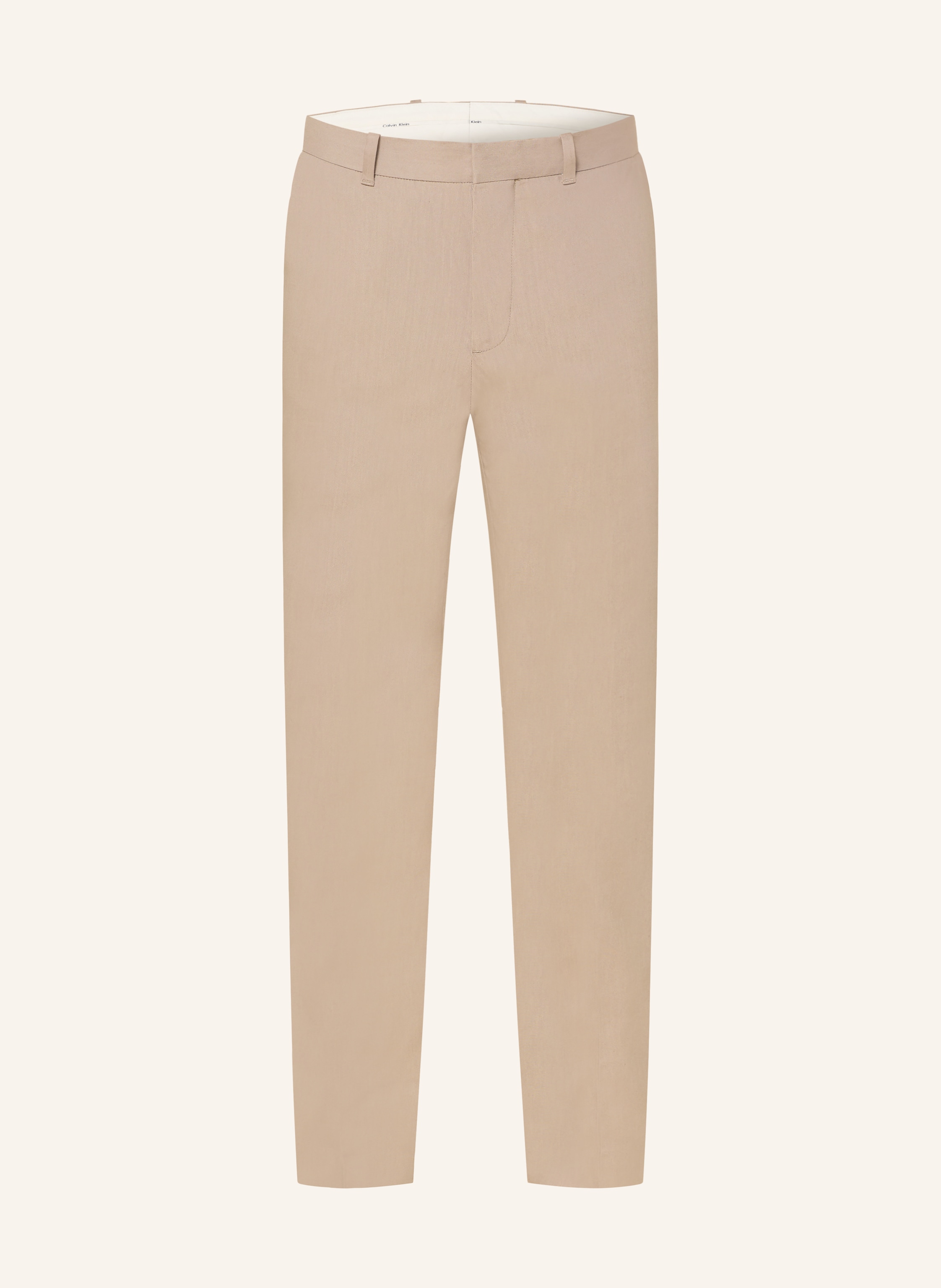 Calvin Klein Chino Slim Fit mit Leinen