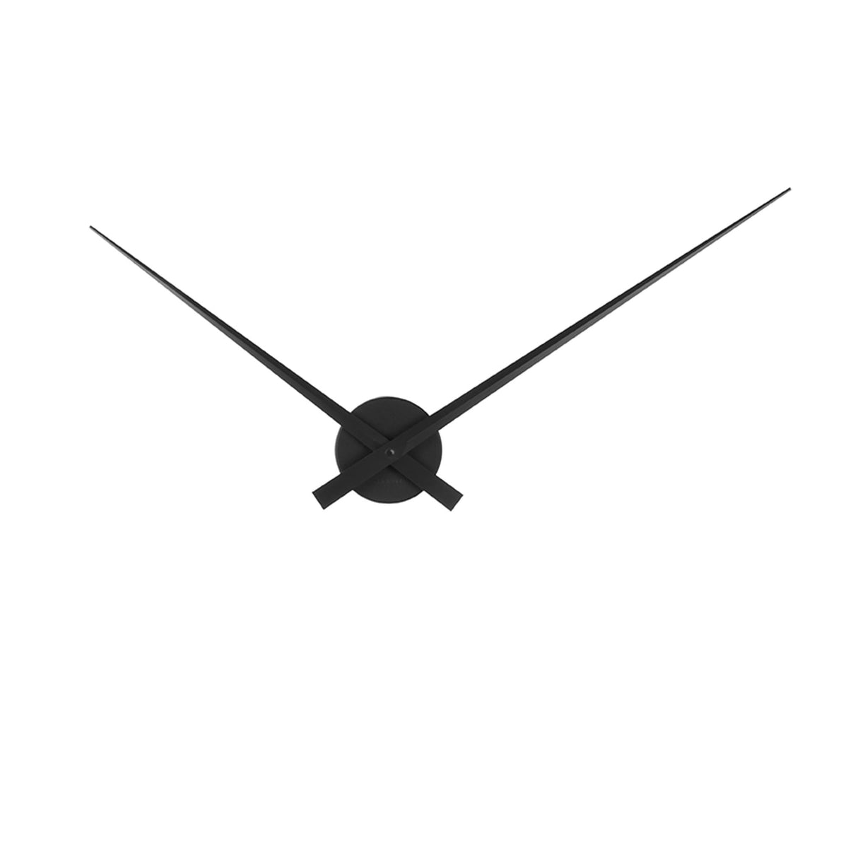 Karlsson wandklok - zwart - Ø77.5cm