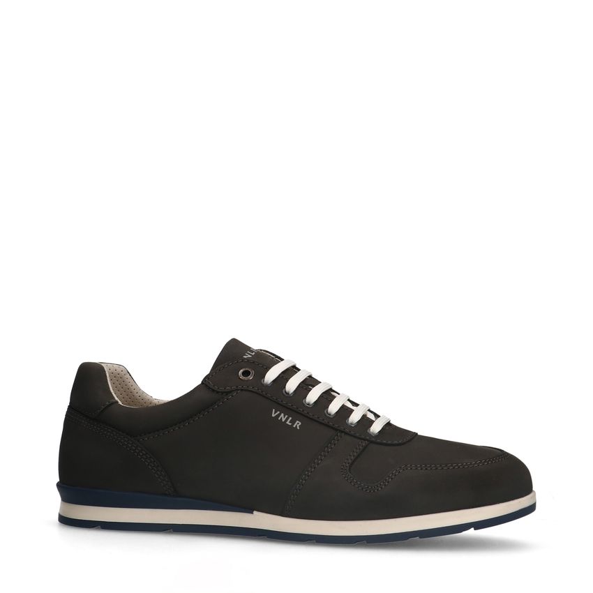 Van Lier Grijze nubuck sneakers