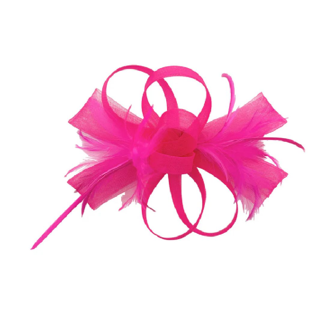SVNX Bow Feather Fascinator