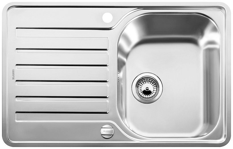 BLANCO Zlewozmywak LANTOS 45 S-IF Compact stal szczotkowana