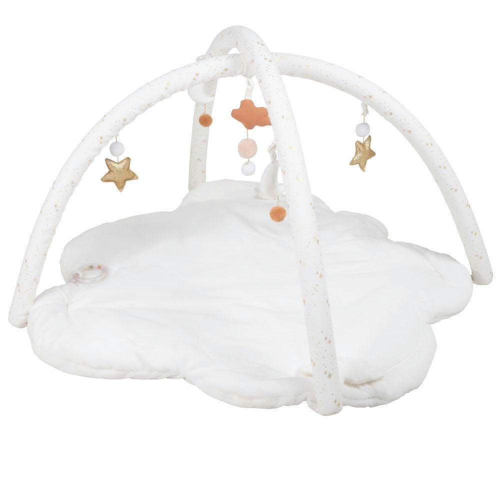 OIA - Tapis d'éveil bébé nuage blanc