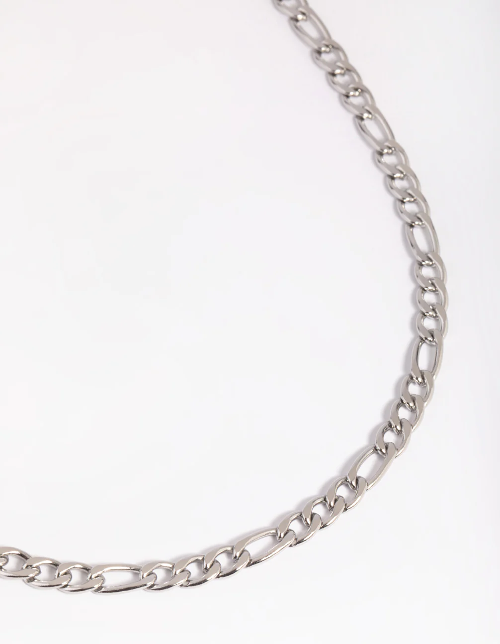 Waterproof Stainless Steel Figaro Necklace