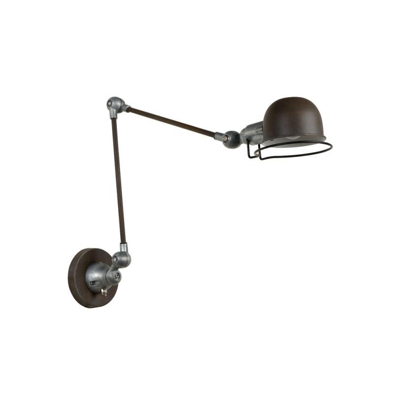 Applique Honoré rouille 68 cm E14 25 W LUCIDE
