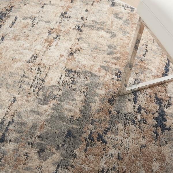 Nourison Concerto Modern Abstract Distressed Area Rug