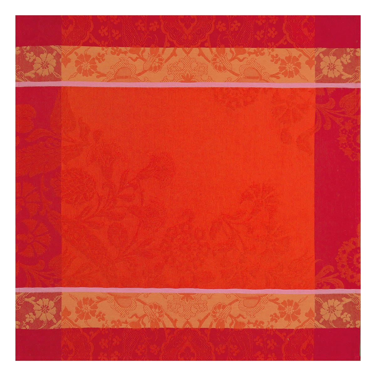 VOYAGE ICONIQUE - Serviette en coton coquelicot 58 x 58