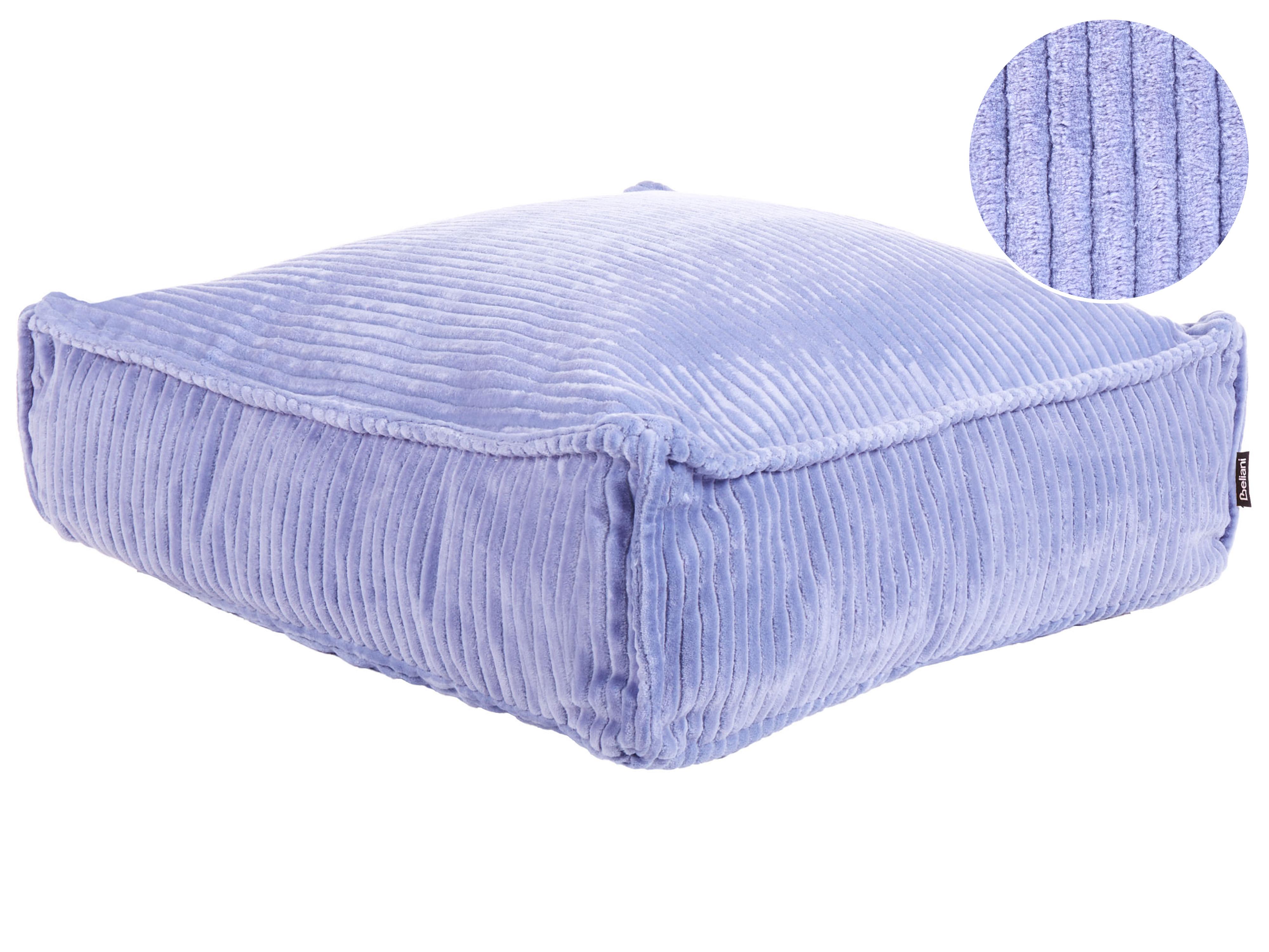 Pouffe ALLOZAI Velvet Light Violet