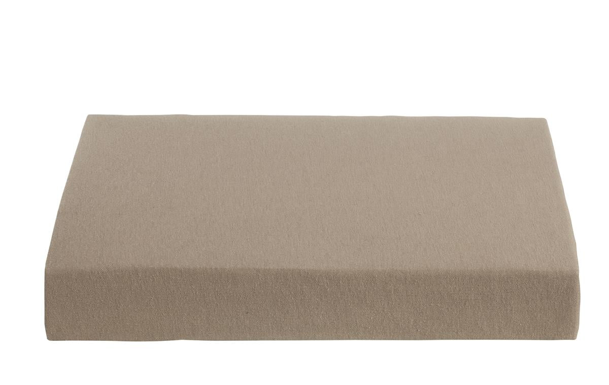 Ambiante - Jersey - Boxspring Hoeslaken - 180x200 cm - Taupe