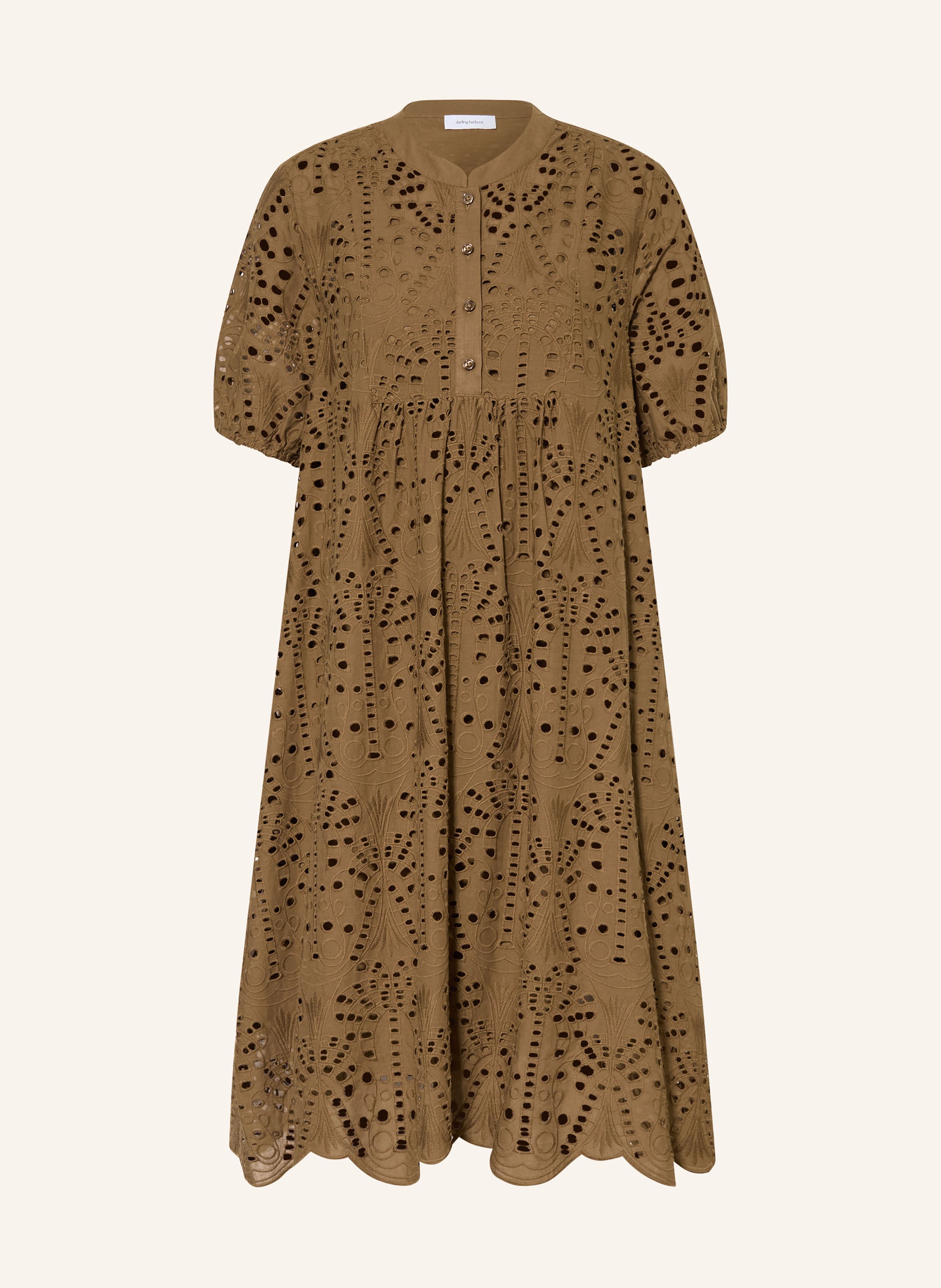 darling harbour Kleid mit Lochspitze