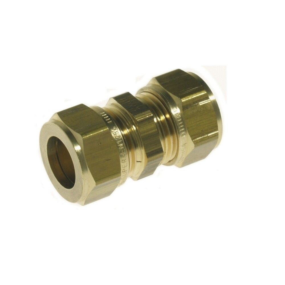 KLEMRINGKOBLING 10 MM RETT FORKROMET
