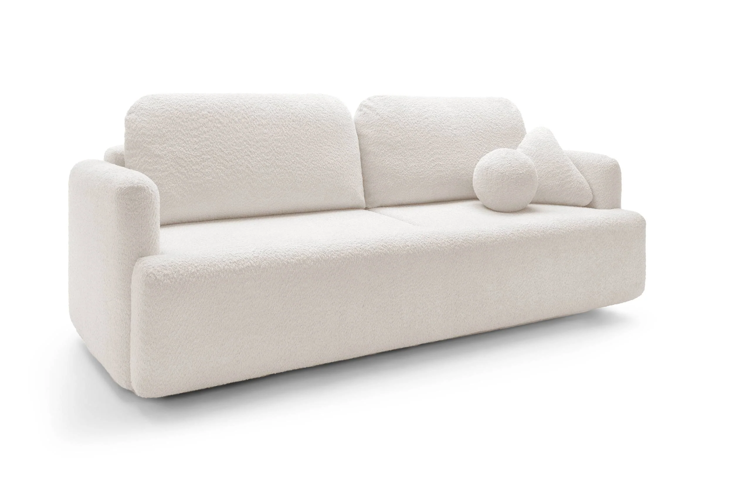 2-zitsslaapbank Calipo bouclé
