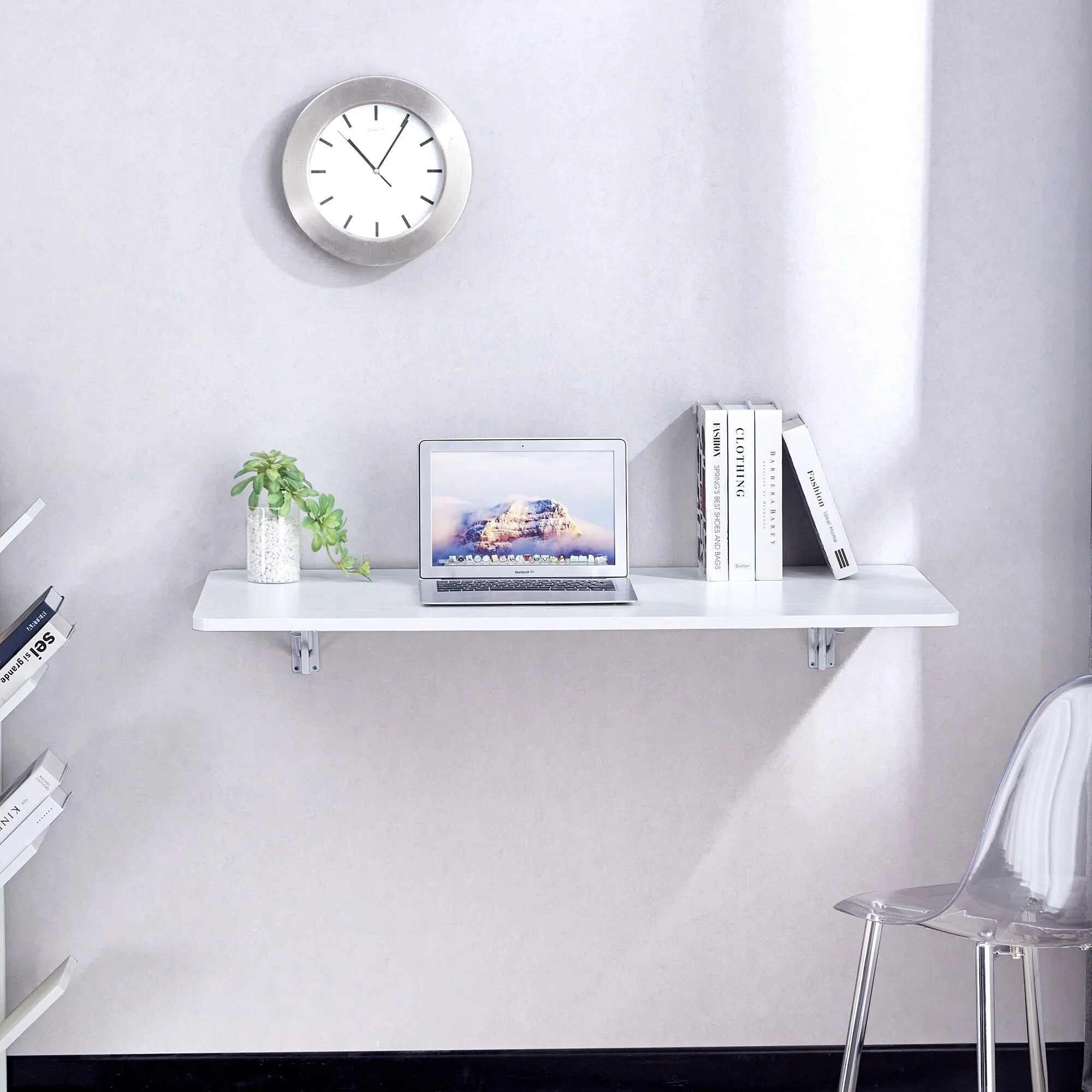 Laundry Room Folding Table Wall Mounted Folding Table for Small Spaces