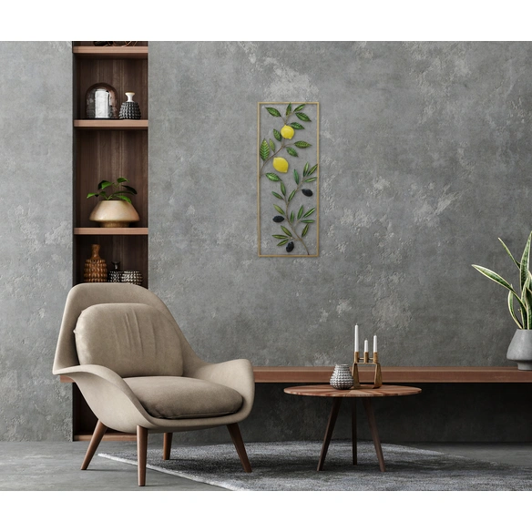 Metallbild, ca. 29x74 cm, Motiv 974