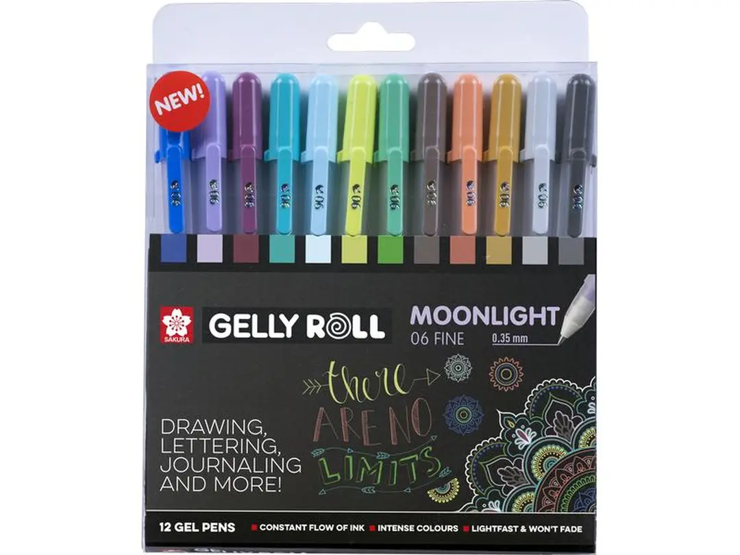Kugelschreiber 12er-Set Gelly Roll Moonlight Universe