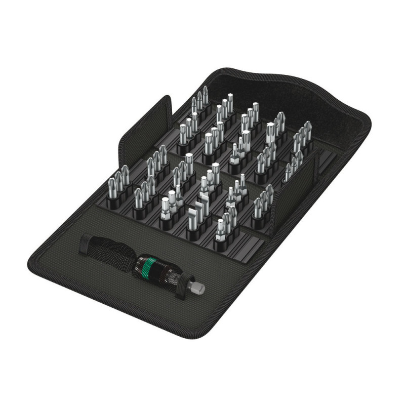 Set d'embouts de vissage Universal 1 61 pièces WERA