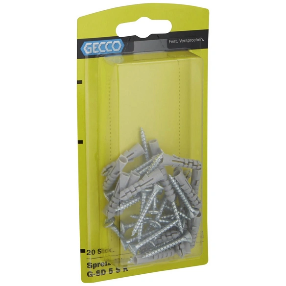Spreizdübel, G-SD, Nylon, 20 Stück, 5 mm