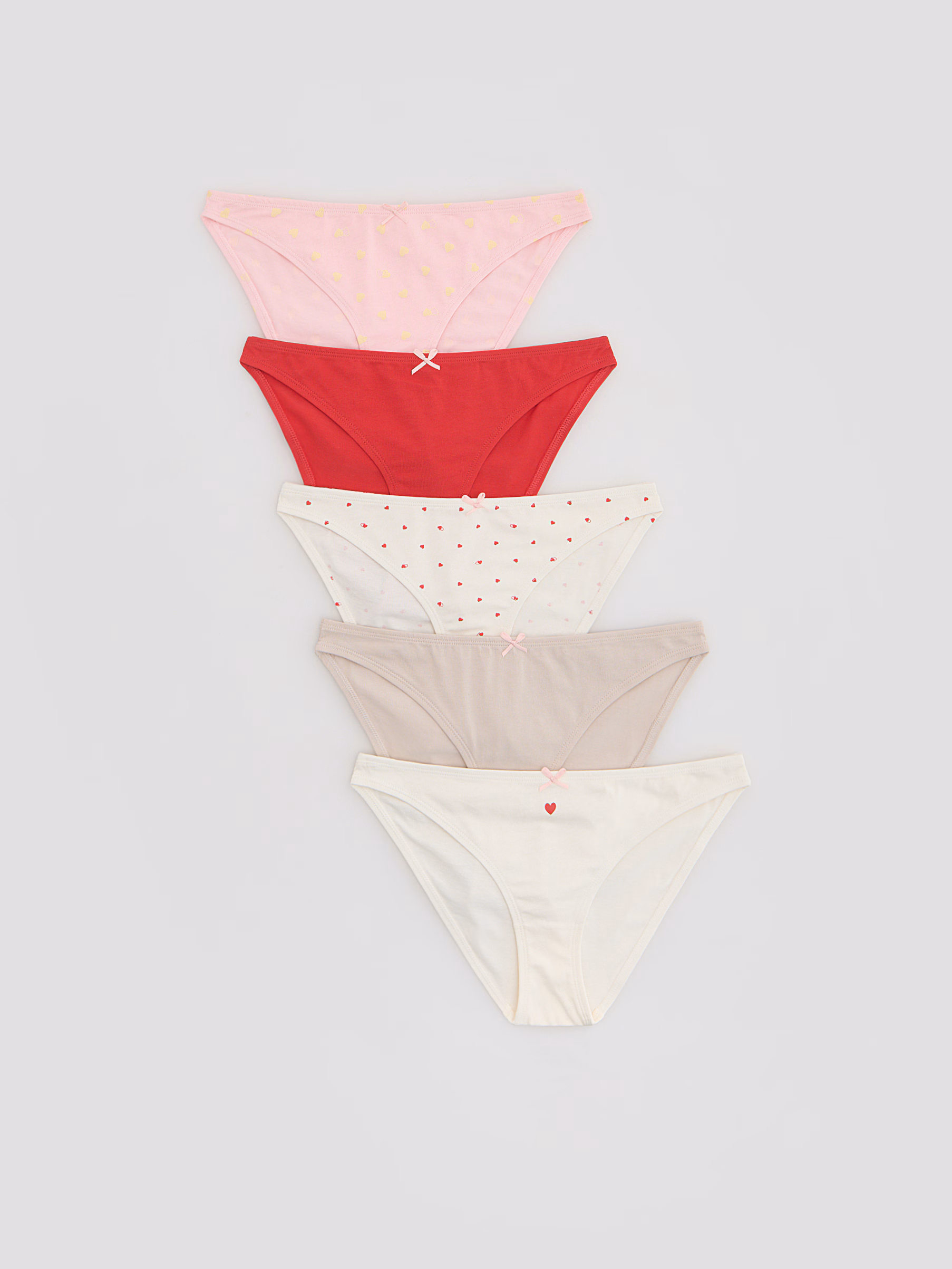 Bawełniane majtki figi 5 pack