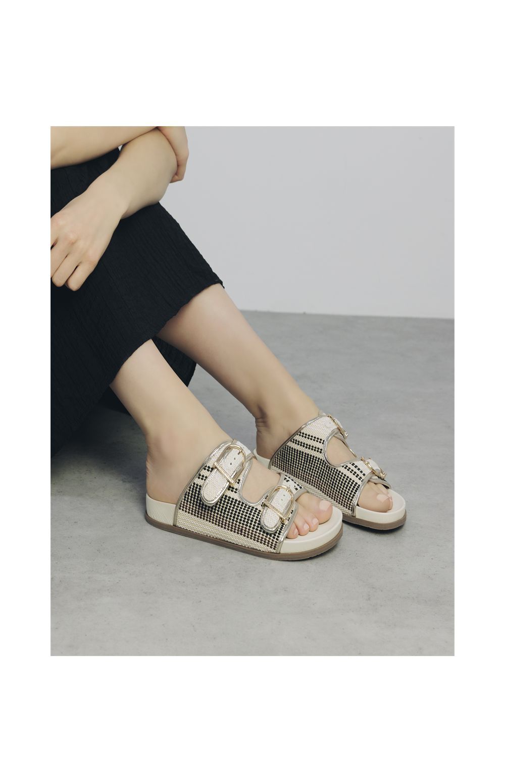 Moda In Pelle Janettie' Textile Sandals
