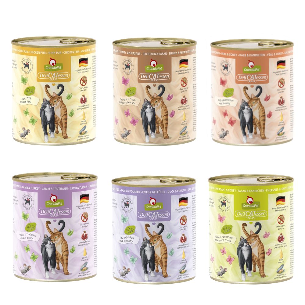 GranataPet DeliCatessen Tasting Pack 6 x 800 g