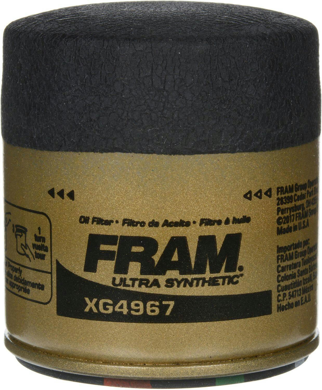 FRAM XG4967 Ultra Synthetic Oil Filter