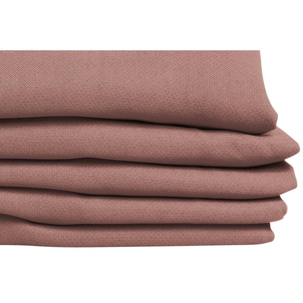 - Rideau occultant rose 140 x 260