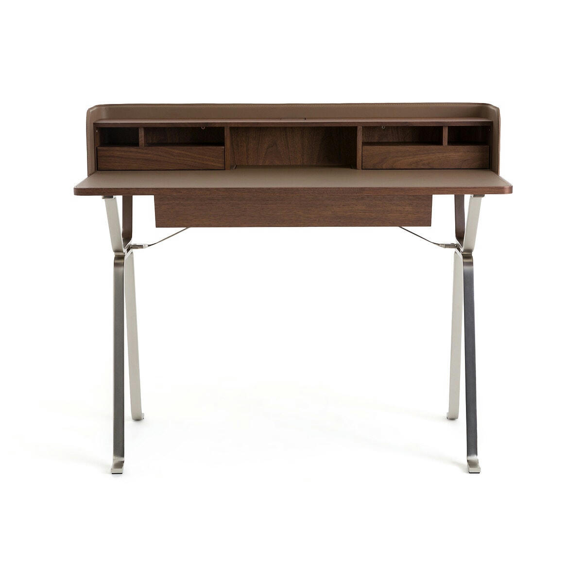 Bureau secrétaire plaqué noyer, Nelsen