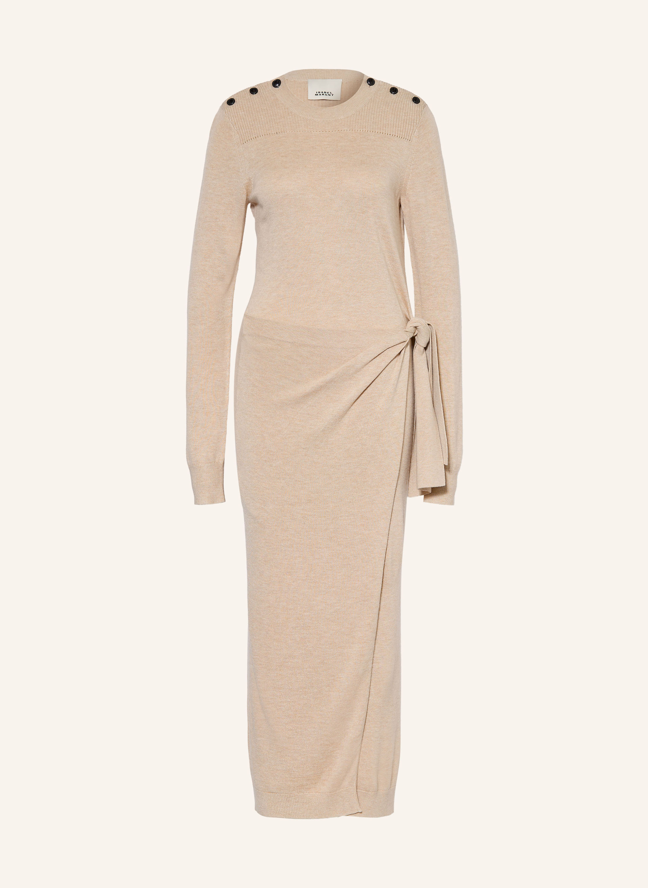 MARANT ÉTOILE Strickkleid JOZIRA in Wickeloptik