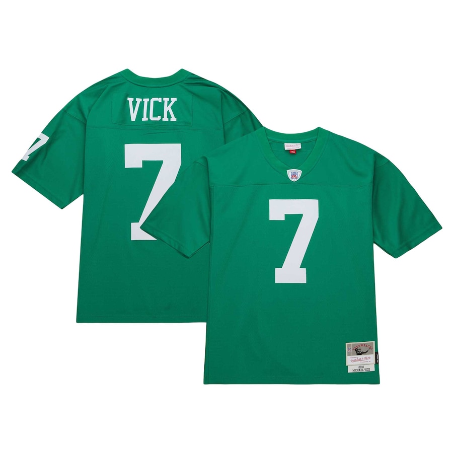 Michael Vick Philadelphia Eagles Legacy Replica Jersey - Kelly Green