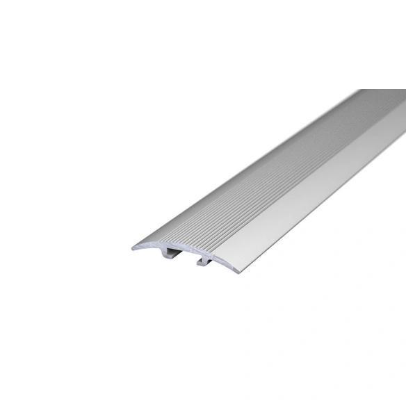 Übergangsprofil, LxB: 90 x 3 cm, Aluminium, silberfarben