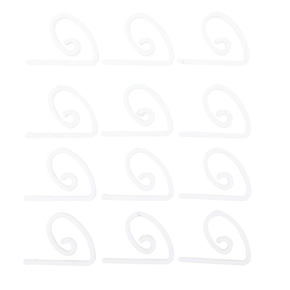 Pince nappe blanc x12