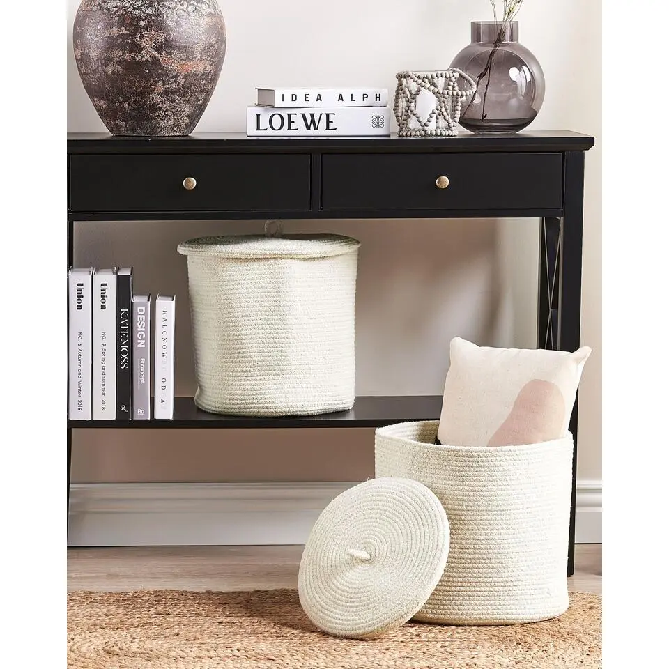 SILOPI - Mand set van 2 - Wit - Katoen