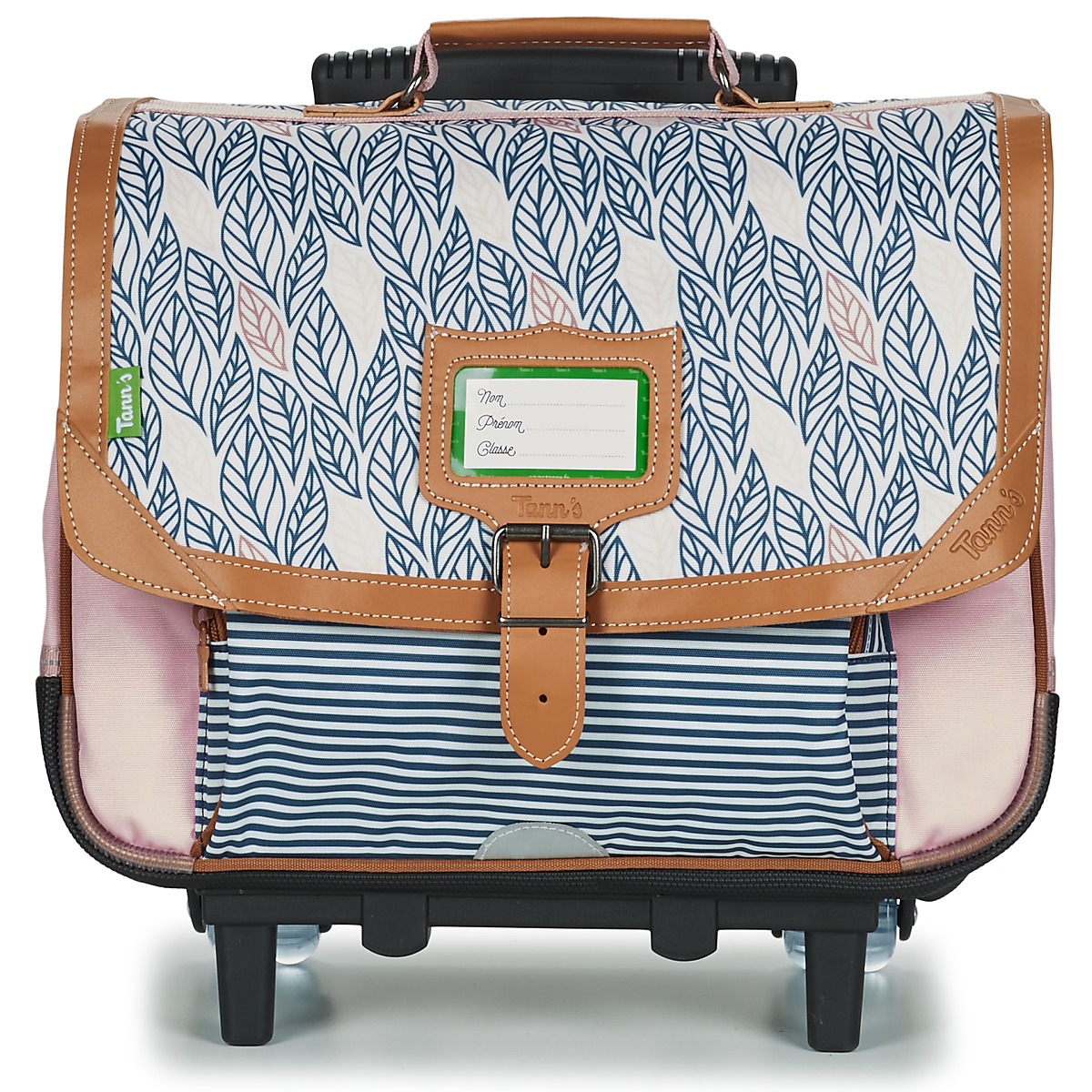 Tann's - CREATION FLORE TROLLEY CARTABLE 38 CM - Pink