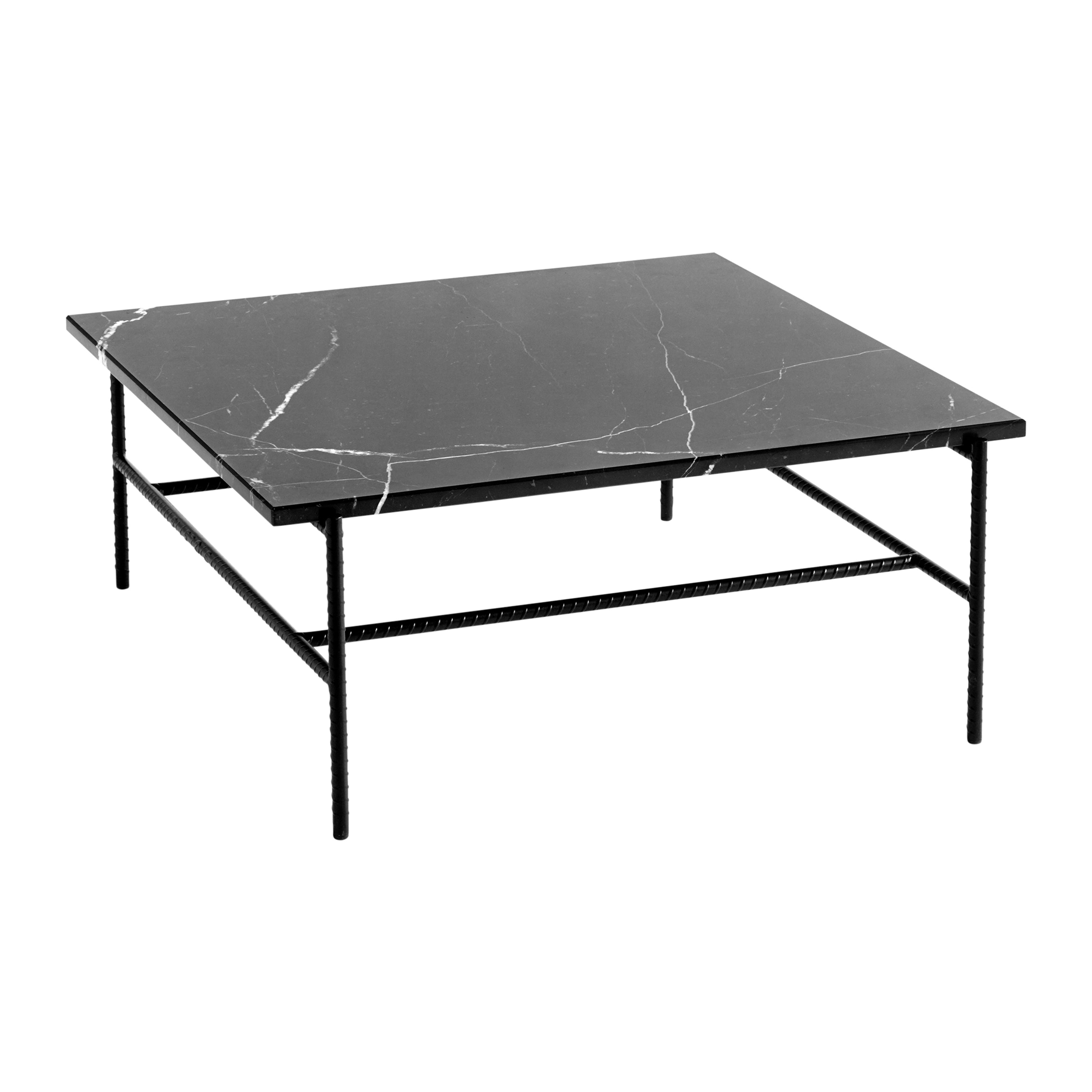 HAY Rebar Salontafel - Soft Black - H 33 x B 84 x D 80 cm