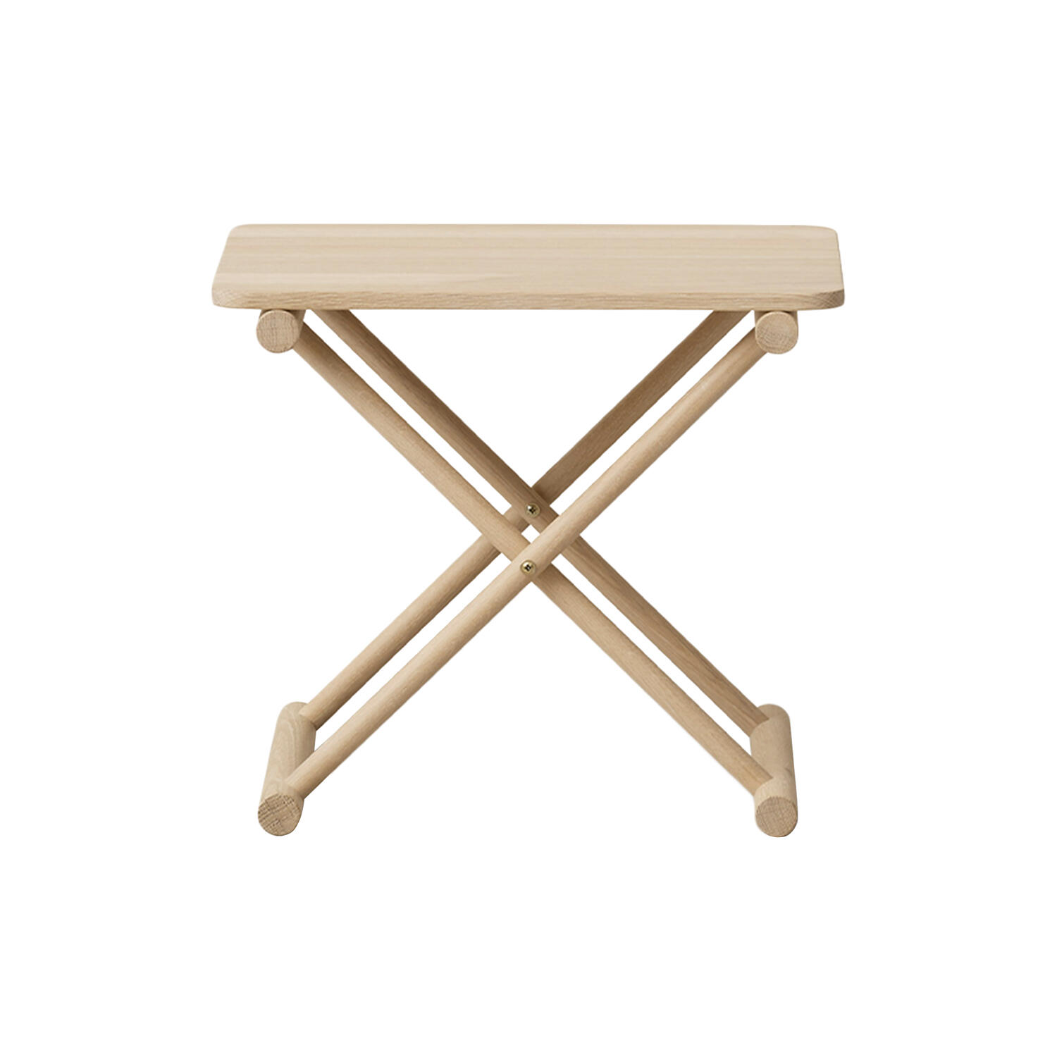 Camp sengebord lavt, eg