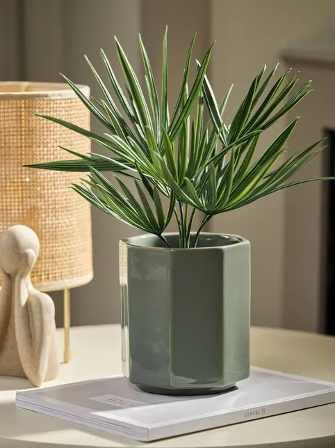 Kunstig plante PAUL H33cm grøn