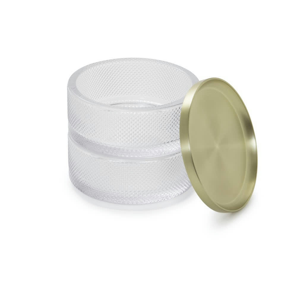 TESORA - Boîte à bijoux tesora verre transparent