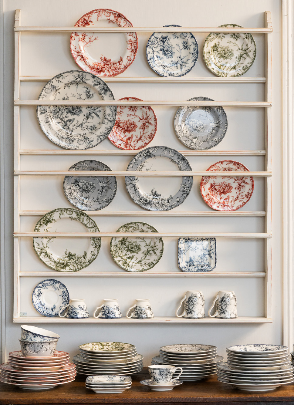 ASSIETTE à PAIN EN GRÈS ADELAÏDE MARINE