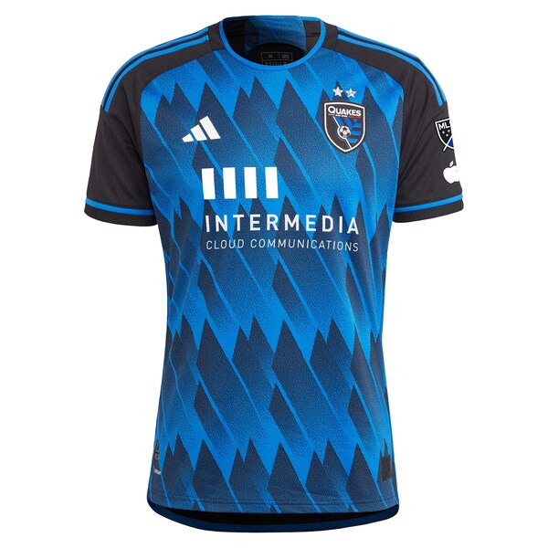 San Jose Earthquakes adidas 2024 Active Fault Jersey Authentic Custom Jersey - Blue