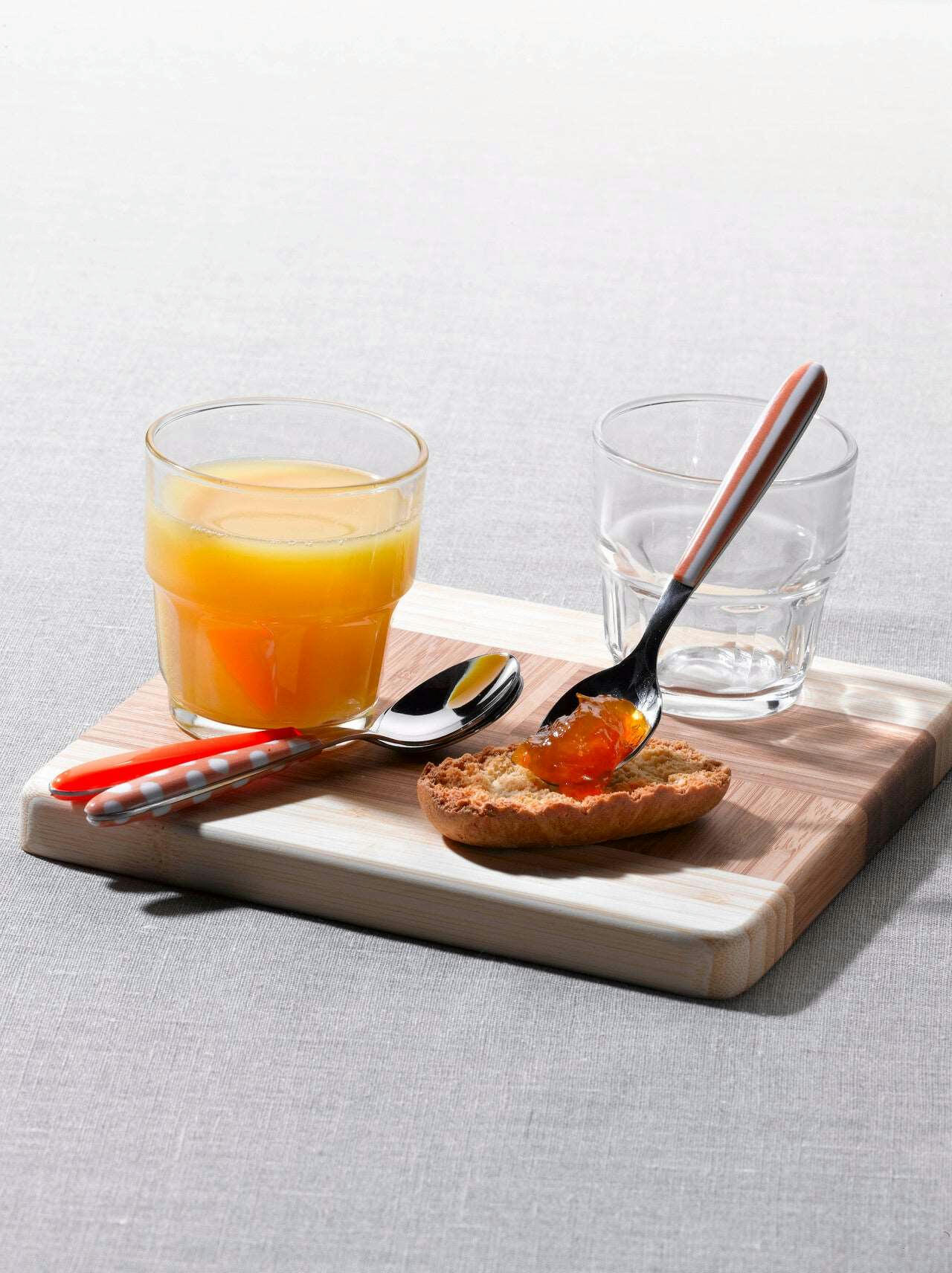 LOLA - Lot de 6 - Verre à eau empilable en verre résistant 16 cl transparent