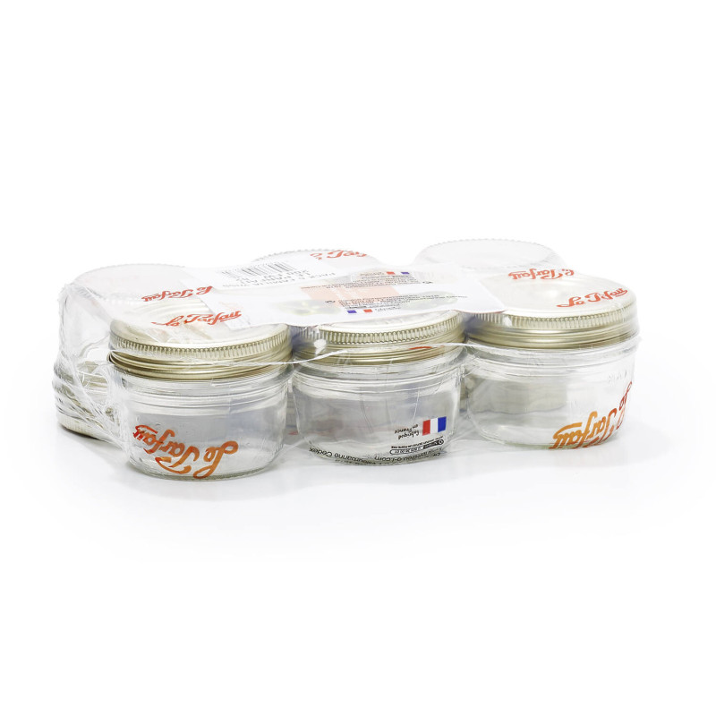 Bocal à terrine Familia Wiss 0,2 kg Ø 82 mm 6 pièces LE PARFAIT