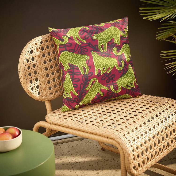Habitat Leopard Print Outdoor Cushion