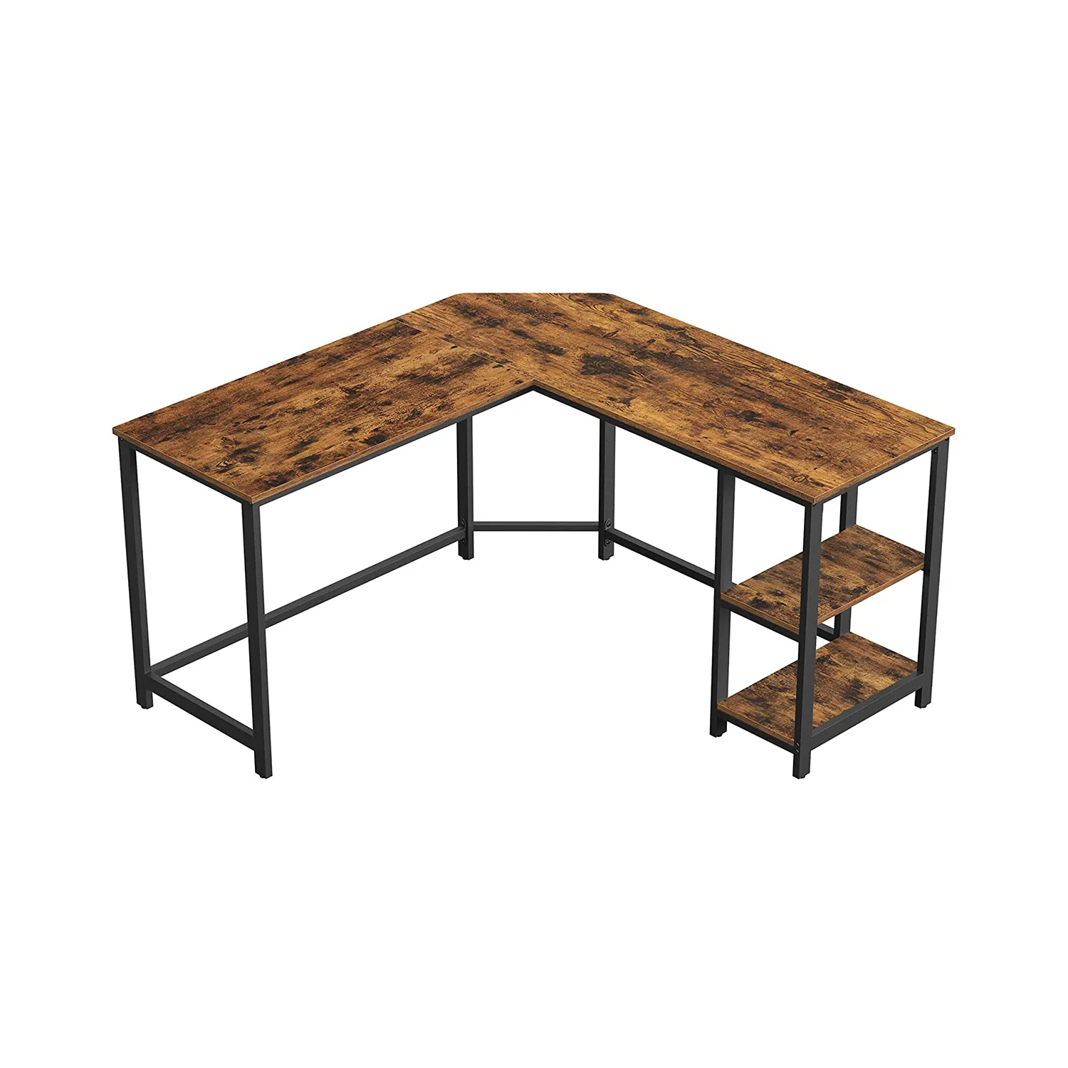 Bureau informatique en forme de L