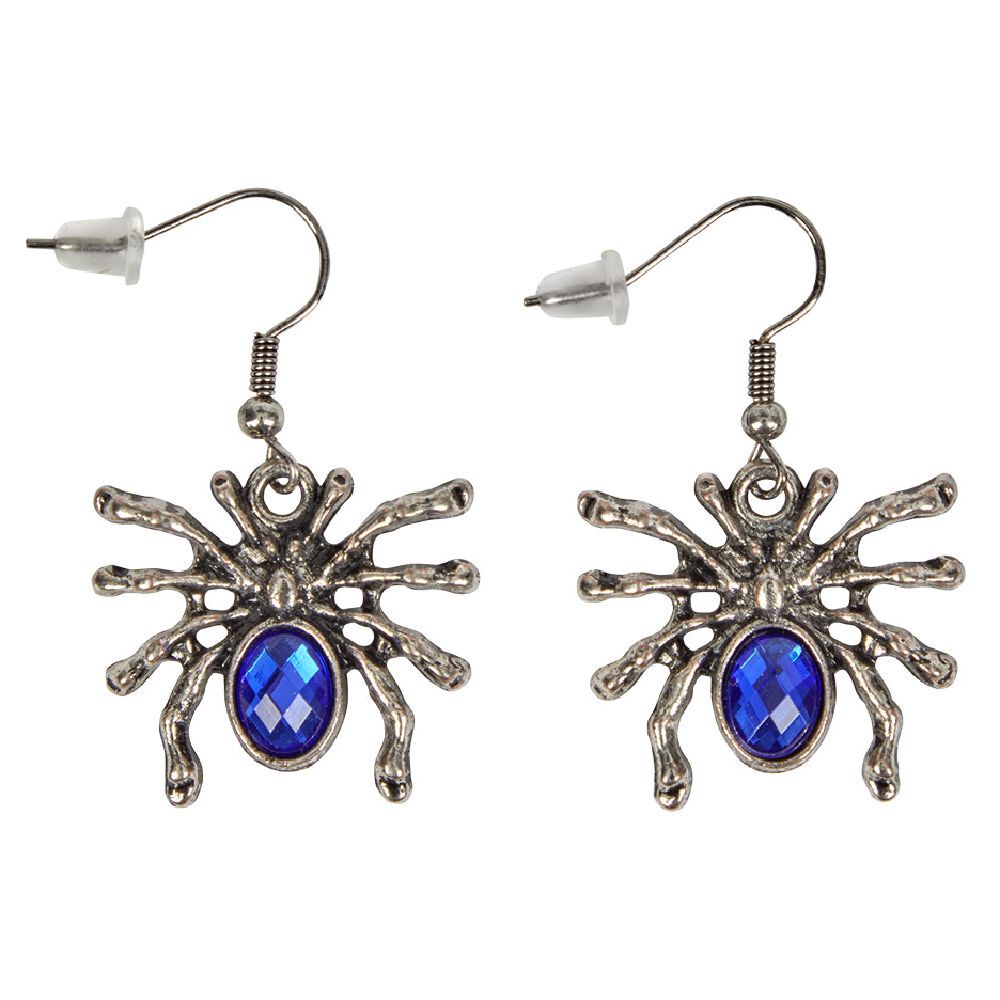 Boucles d'oreille araignée
