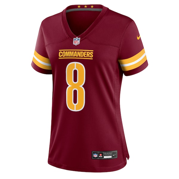 Marcus Mariota Washington Commanders Nike Women's Team Game Jersey -  Burgundy
