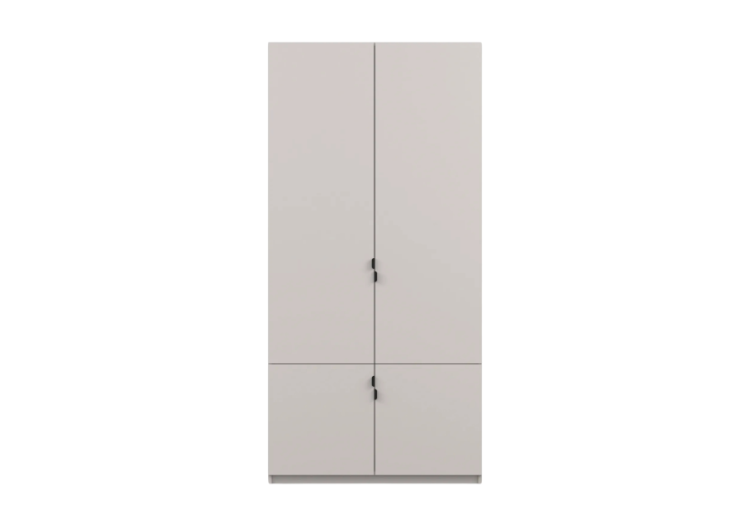 Szafa Mezzo 2D2S 100 cm Kaszmir/Kaszmir
