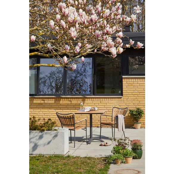 Balkontisch »Mood«, (BxHxT): 70 x 74 x 70 cm, teak/anthrazit