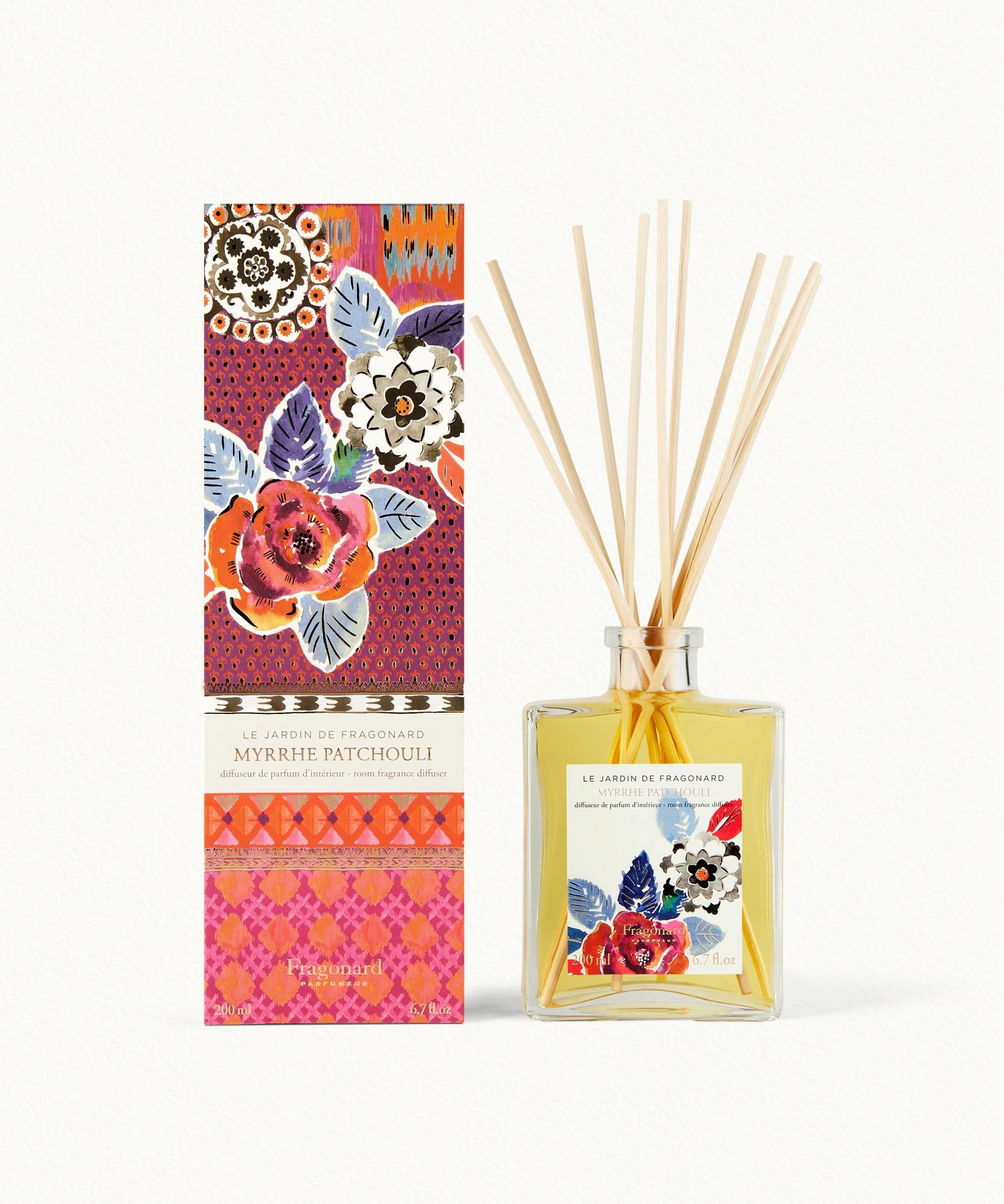 Myrrhe Patchouli - Diffuseur   10 bâtonnets