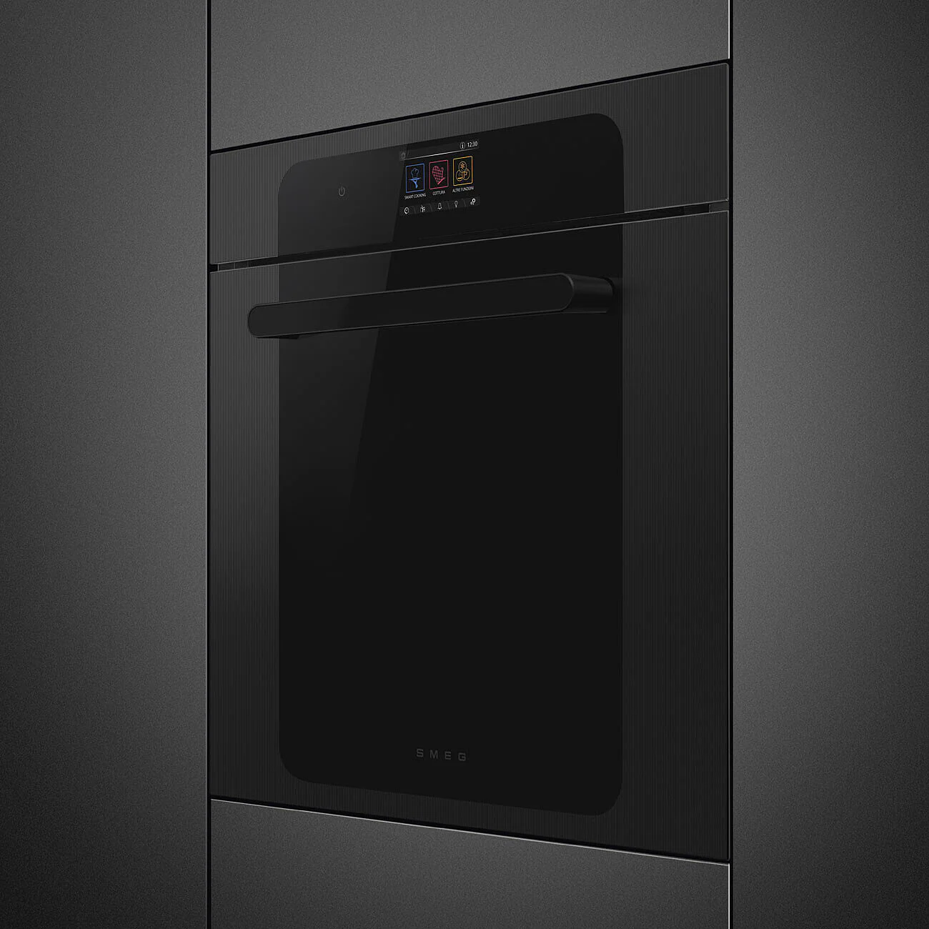 60cm Musa SpeedwaveXL Oven Black