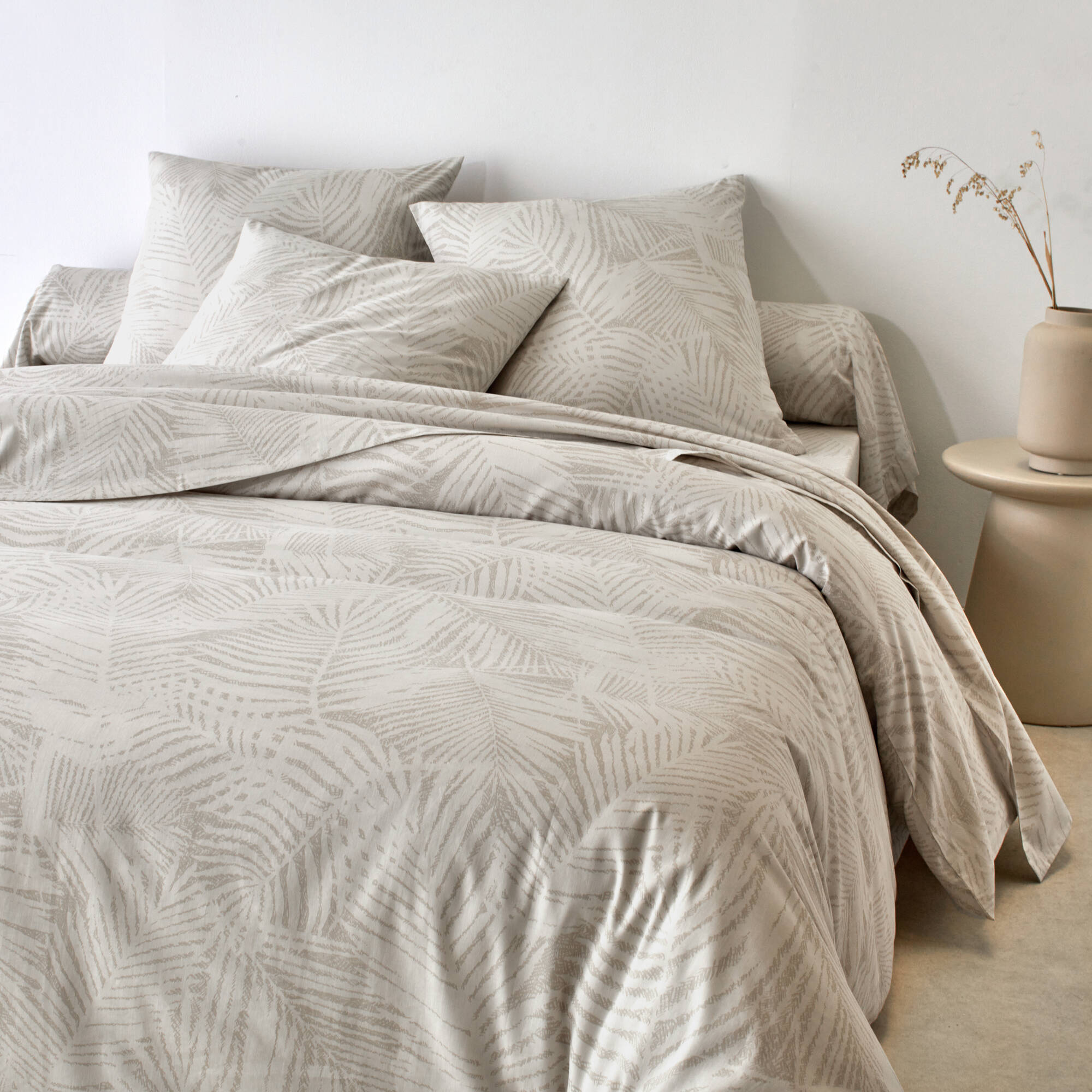 Linge de lit imprimé Marie coton