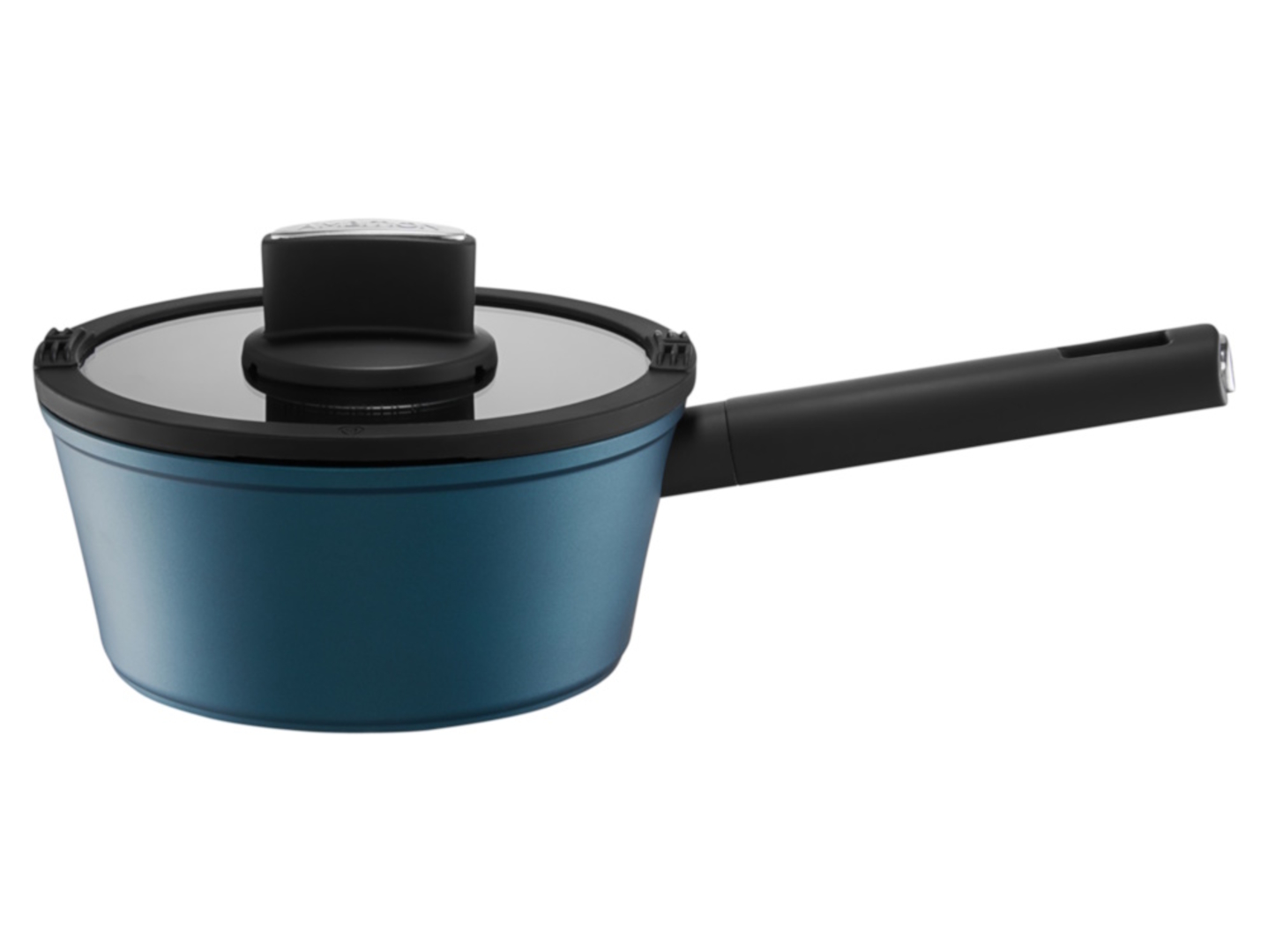 Rondel z pokrywą i powłoką Qualum Basic Azzurro Ambition 1,7 l turkusowy